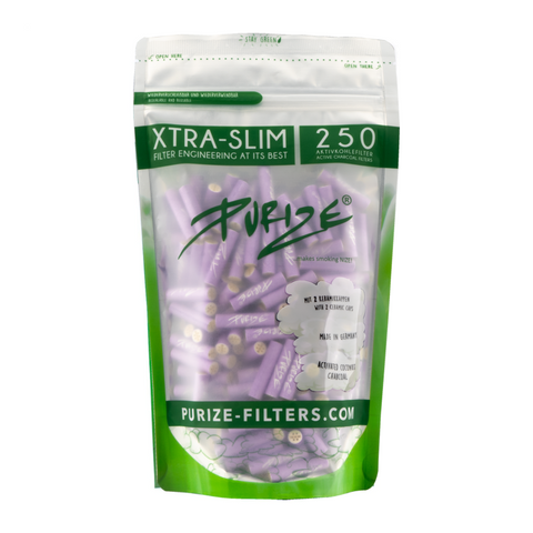 Purize Xtra Slim Filters Lilac (Pack of 250 filters)