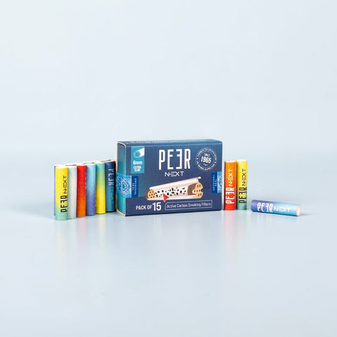 Peer Next Charcoal Filters (Pack of 15 Filters)