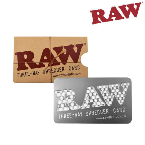 RAW SHREDDER CARD - 3 WAY