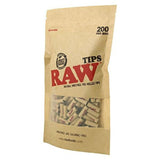 RAW PRE ROLLED FILTER TIPS-200 TIPS