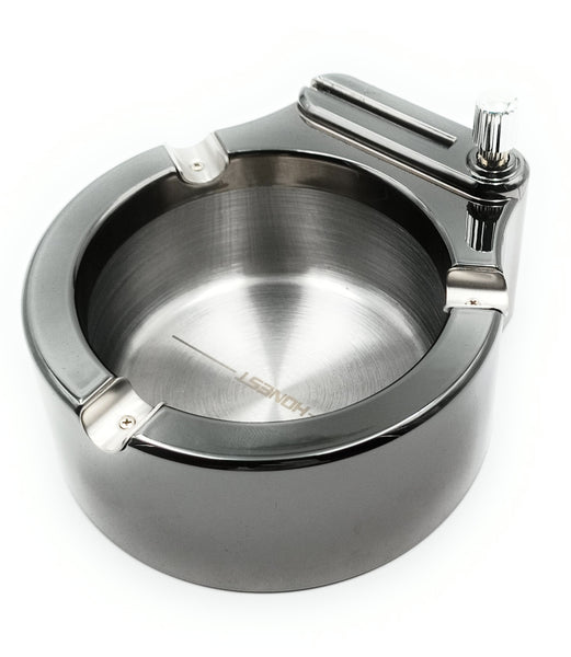 Retro Ashtray with Match Lighter – THE ROLL N' PUFF