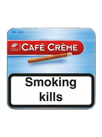Cafe Creme Blue-Pack of 20 Cigrallos
