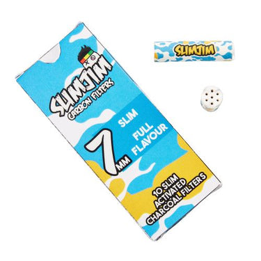 Slimjim Splash Charcoal Filters-7mm