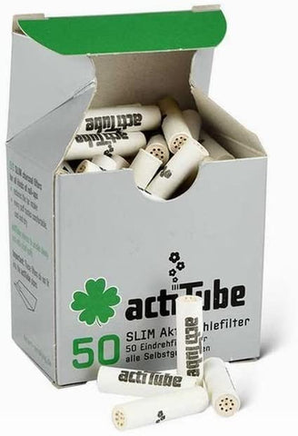 Actitube Slim Charcoal Filter (pack of 50)