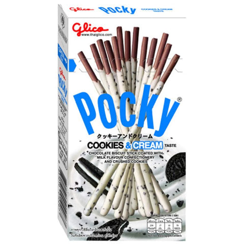 POCKY COOKIES AND CREAM BISCUIT STICKS