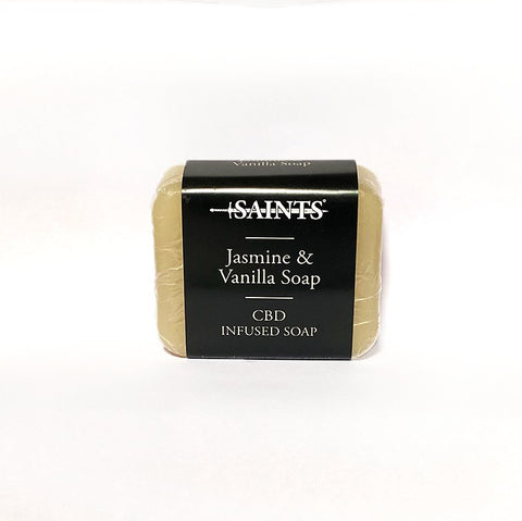 SAINTS CBD INFUSED SOAP(JASMINE & VANILLA)