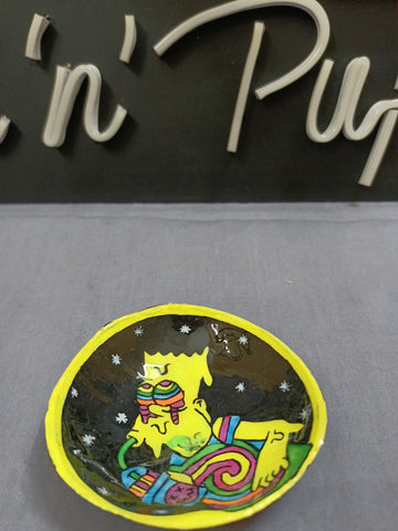 THE SIMPSONS GLOW IN THE DARK MIXING BOWL