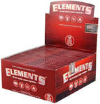 Elements Red King Size Slim Hemp Paper