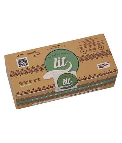 Lit Awesome Threesome Brown 3+3 (Pack of 50)