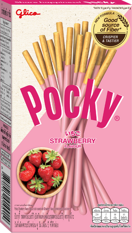 POCKY STRAWBERRY COVERED BISCUIT STICKS