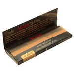 Raw Black 11/4th Rolling Papers