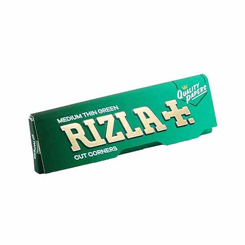 Rizla Medium Thin Green-1/4th